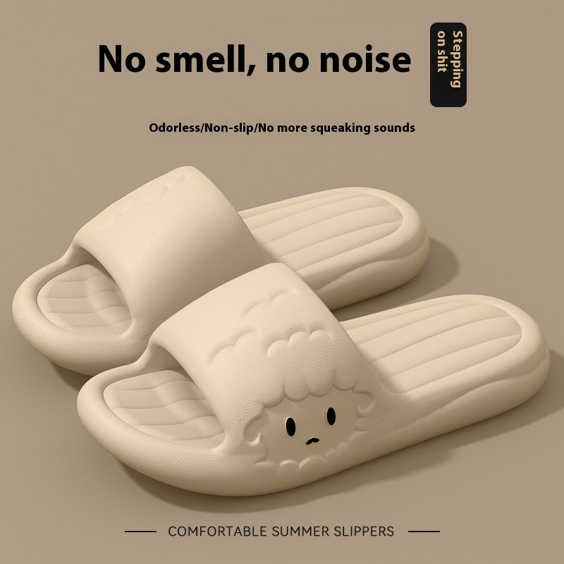 Women's Cute Non-slip Deodorant Sandals For Home