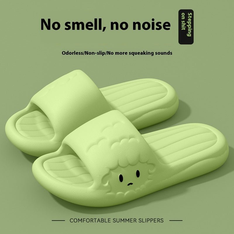 Women's Cute Non-slip Deodorant Sandals For Home