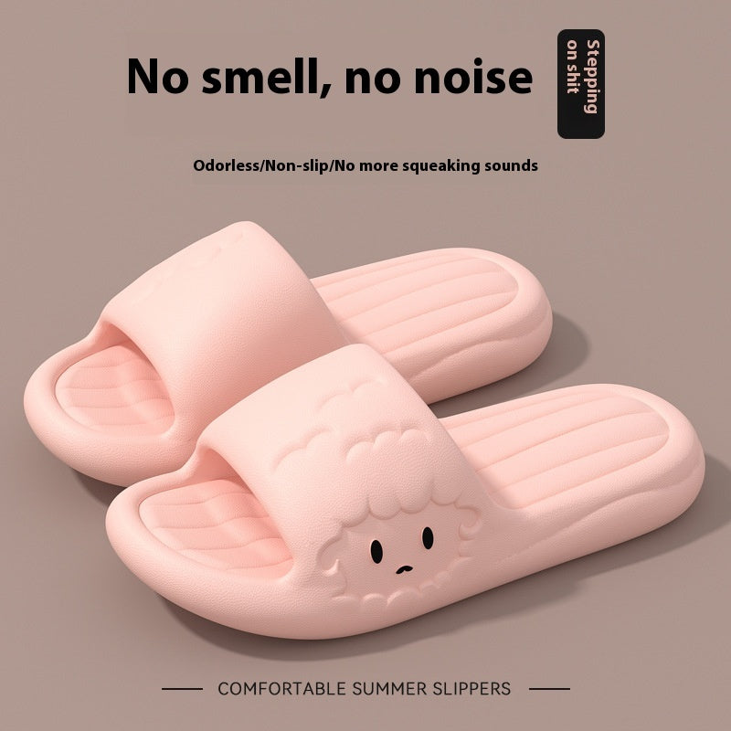 Women's Cute Non-slip Deodorant Sandals For Home
