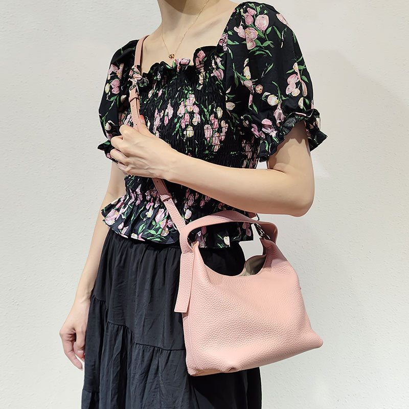 Casual First Layer Cowhide Women's Handbag